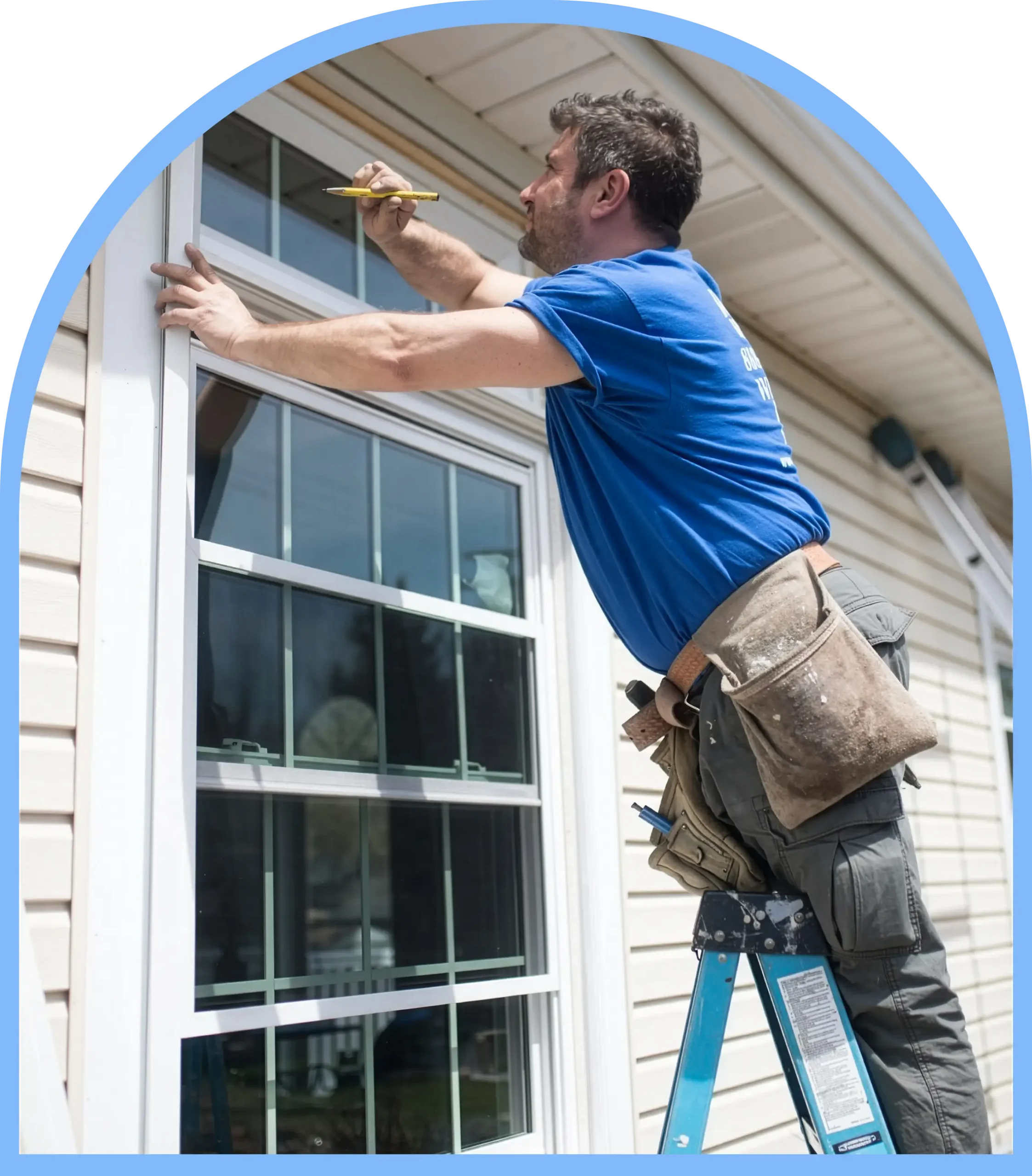Residential exterior service image, project detail